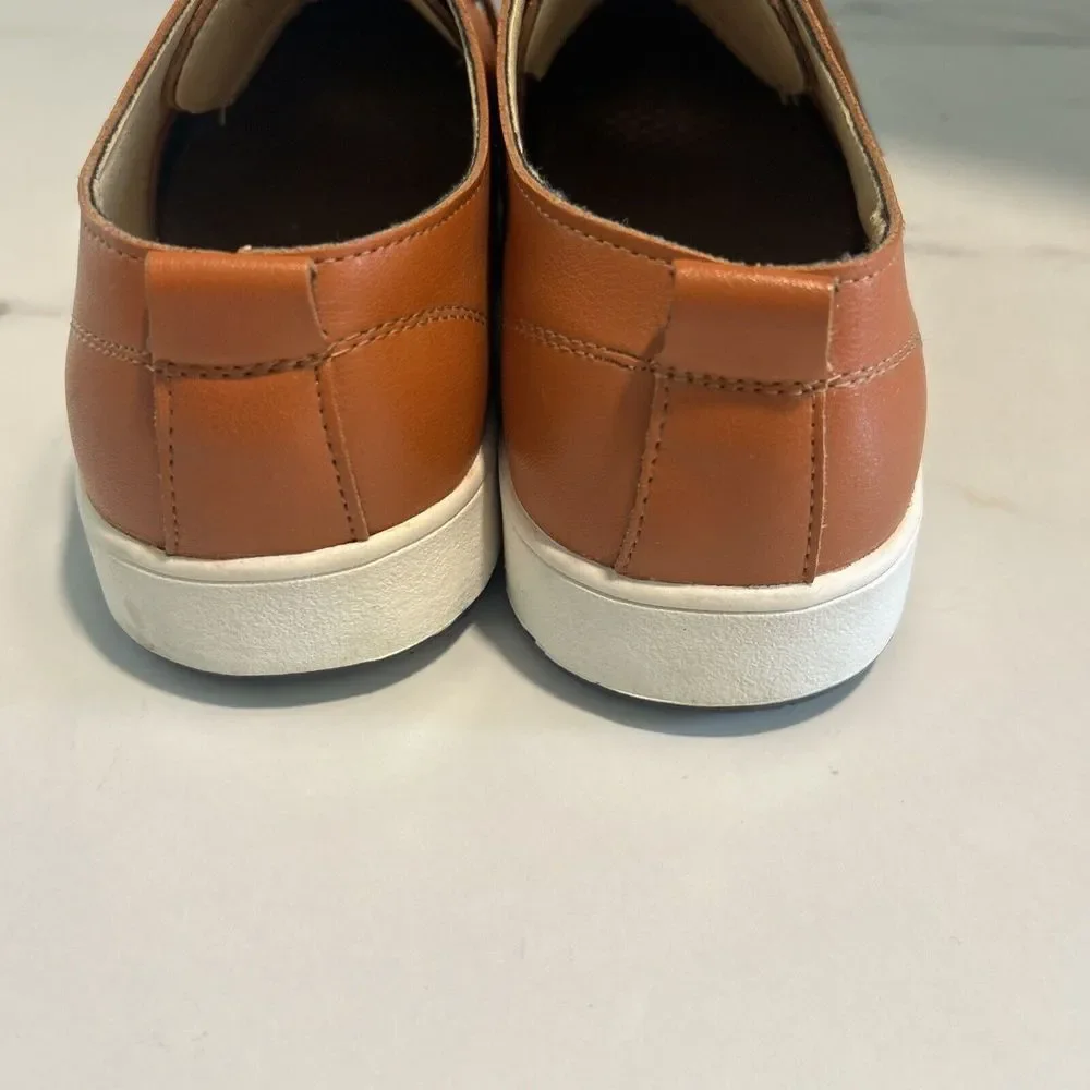 merkmak size 9 Mens Leather Oxford Shoes W/‎ Breathing Holes